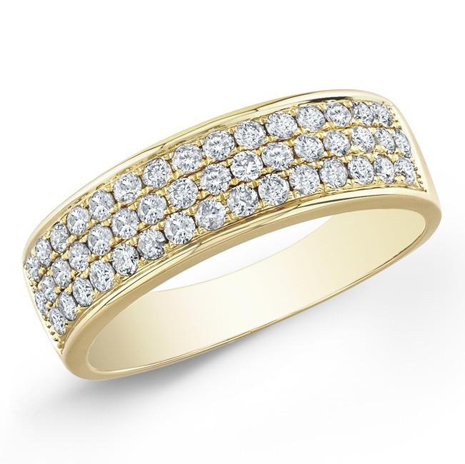 14K Yellow Gold 1.00CtTW Diamond Ring