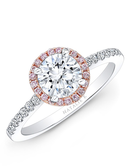 Natalie K Le Rose Collection Engagement Ring - NK28669PK