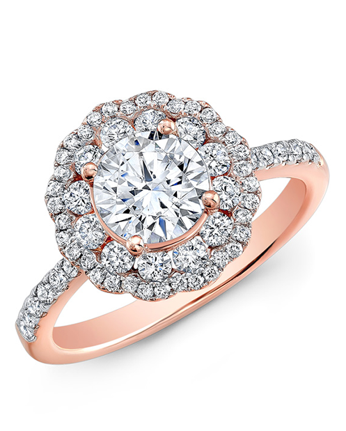 Natalie K Le Rose Collection Engagement Ring - NK29672AZR