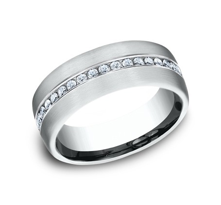 Benchmark 14K Diamond Wedding Band #CF717573