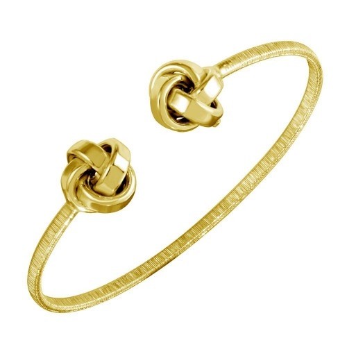 925 Gold Plated Love Knot Bracelet