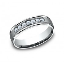 Benchmark 14K Diamond Wedding Band #RECF516516
