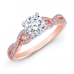 Natalie K Le Rose Collection Engagement Ring - NK28670PK