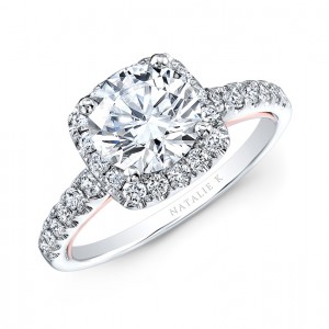 Natalie K Le Rose Collection Engagement Ring - NK33179-W