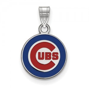 Chicago Cubs - Sterling Silver Pendant